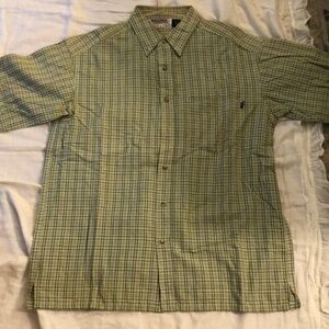 Nautica men’s green short sleeved shirt​​​​​​​​​​​​
